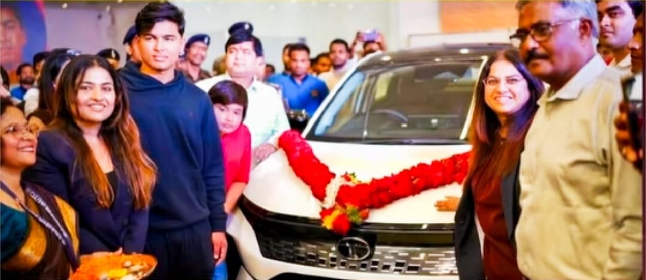 Big Reward for Young Talent: Vaibhav Suryavanshi Gets Tata Curvv SUV.