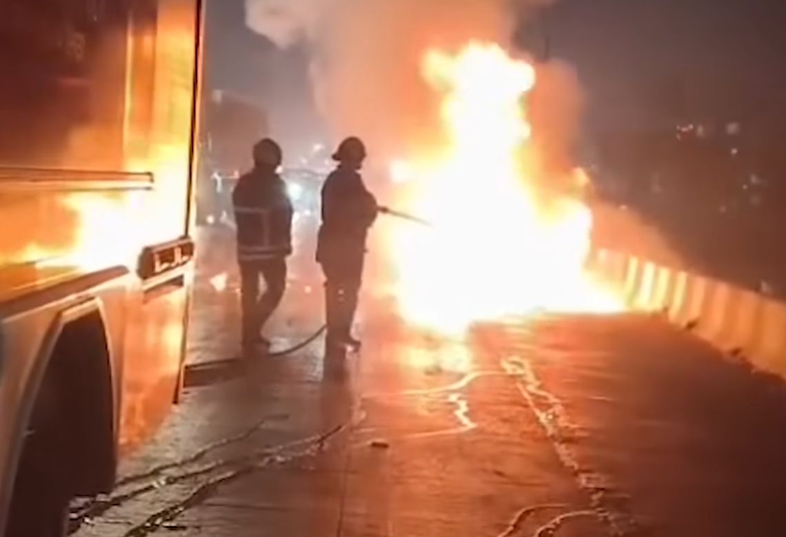 Range Rover Caught Fire On&hellip;