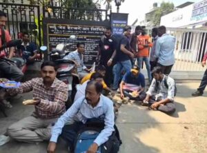 Workers Stage Protest Outside Blue Jet Healthcare Plant&hellip;