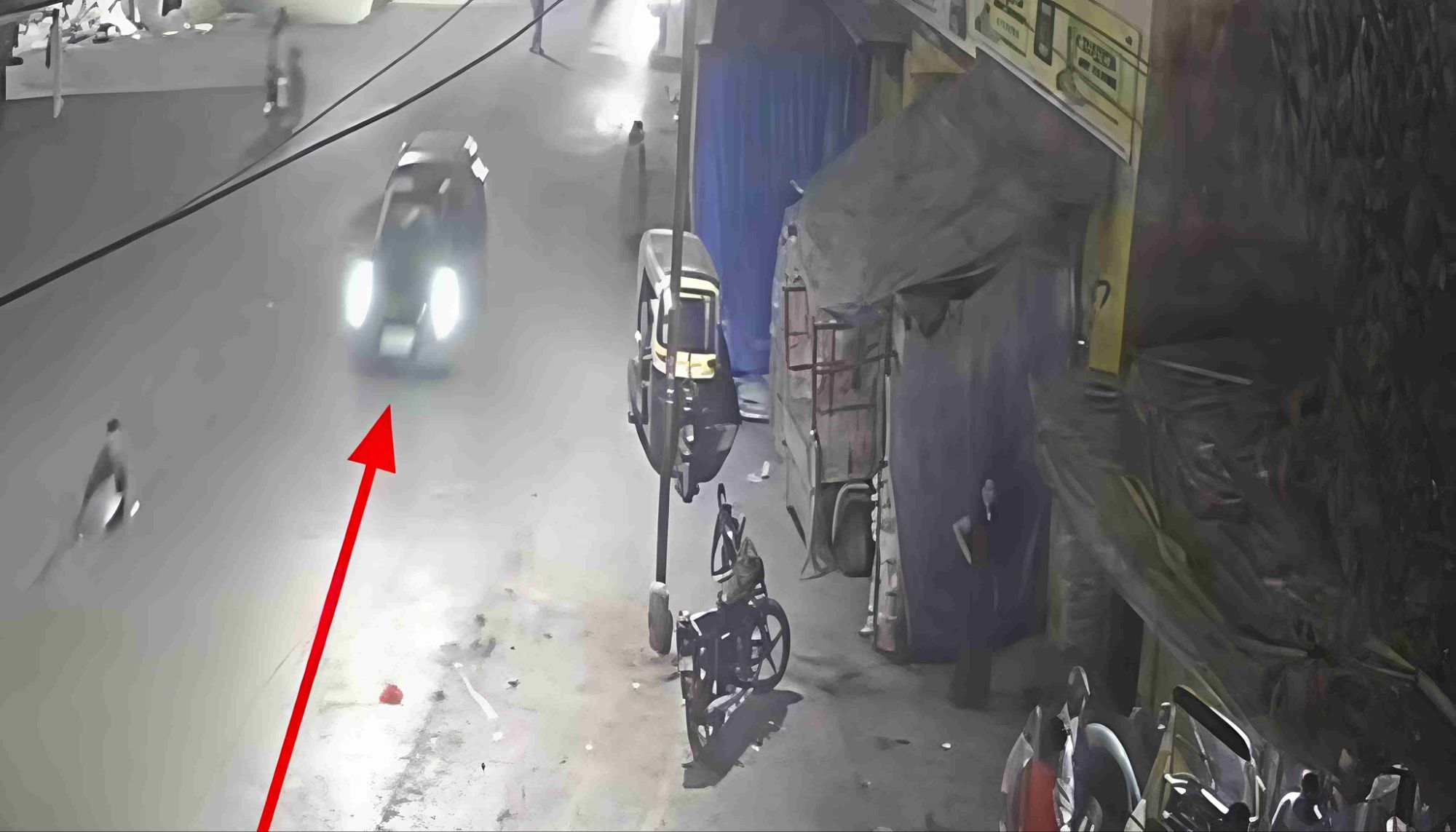 Ulhasnagar Accident Speeding Car Hits Tempo and Two-Wheeler