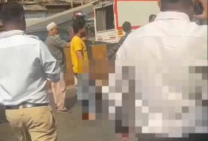 Senior Citizen Hit by Garbage Dumper in Mahim&hellip;