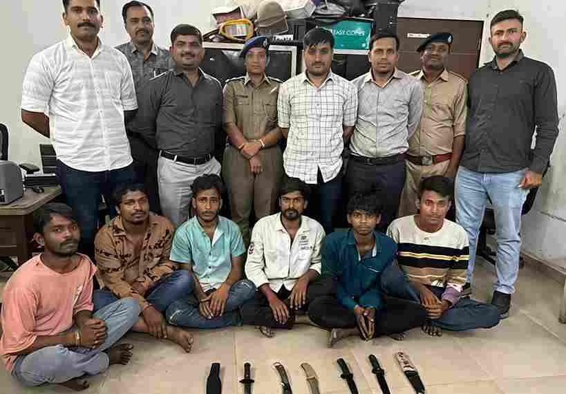 Surat Police Arrest Armed Gang, Stop Murder Plan Over ₹1,000 Dispute.