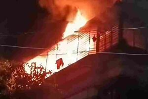 Ulhasnagar Massive Terrace Fire Erupts at Netaji Chowk&hellip;