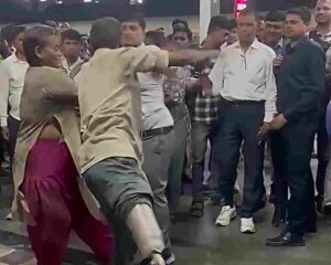 Kalyan Passenger Clash at Railway Station Turns Violent,&hellip;
