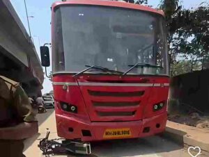 Murbad Two-Wheeler Trapped Under Bus in Terrifying Accident,&hellip;
