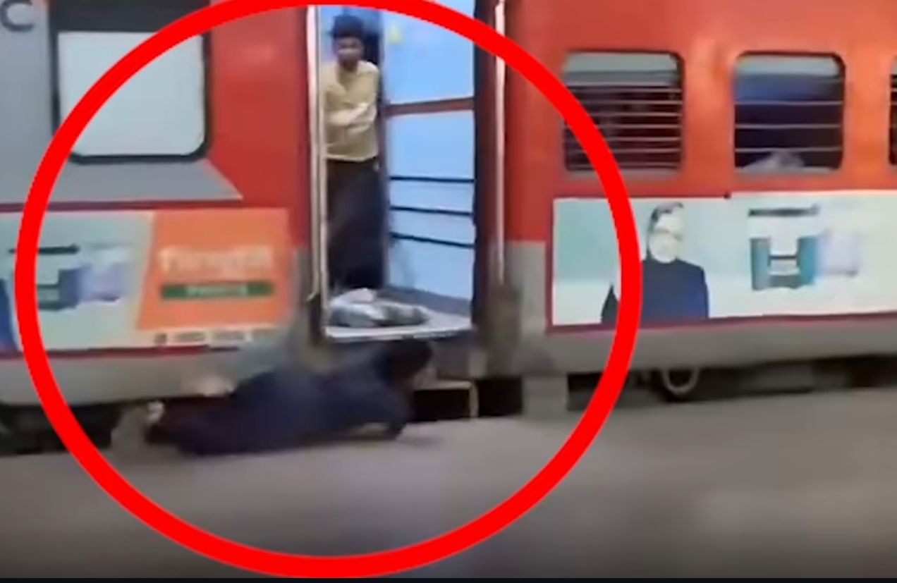 Woman Narrowly Escapes Major Accident&hellip;