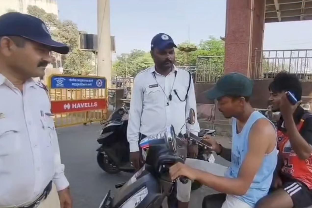 Strict RTO Arrangements at Kailash Colony Chowk During Holi in Ulhasnagar 5