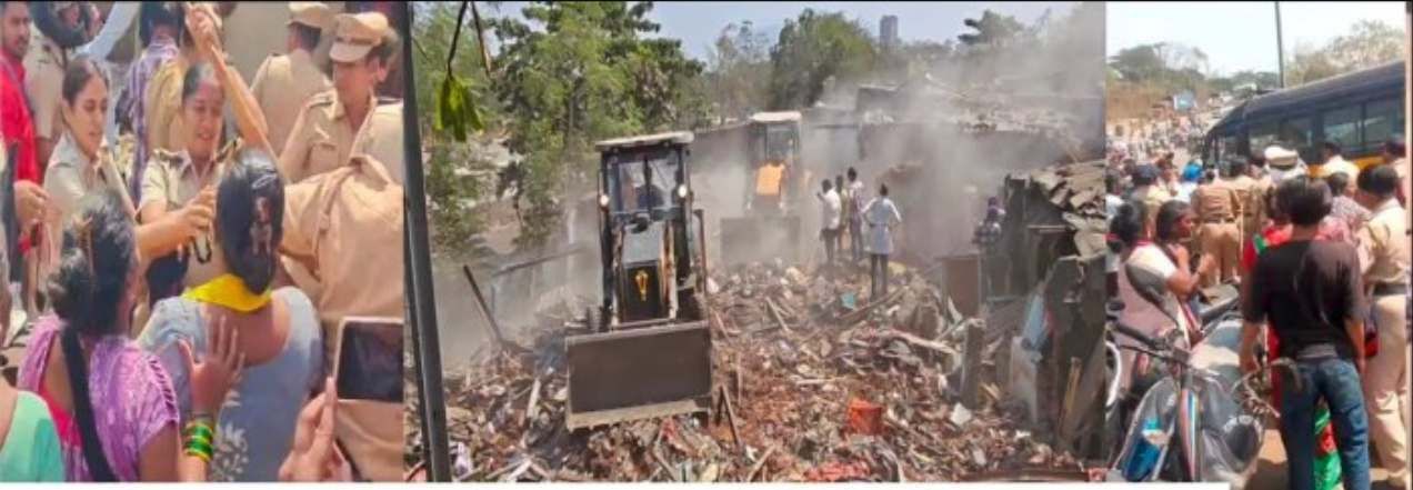 Bulldozer Action in Ulhasnagar: 30&hellip;