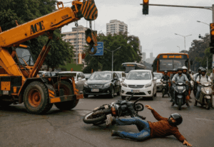 Badlapur–Ambernath News: Crane Drags Two-Wheeler in Horrific Road&hellip;