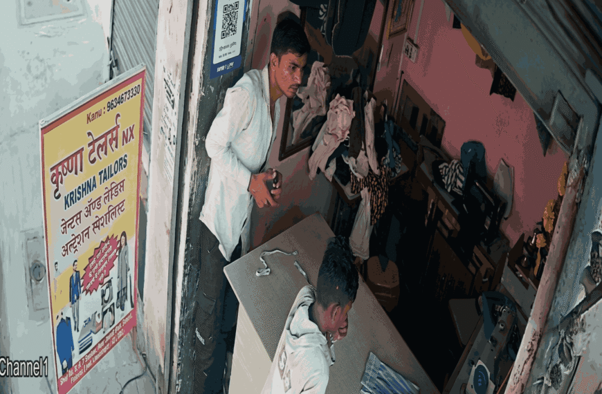 Ulhasnagar News: Daylight Mobile Stolen from Krishna Tailors in OT Section, CCTV Footage Goes Viral